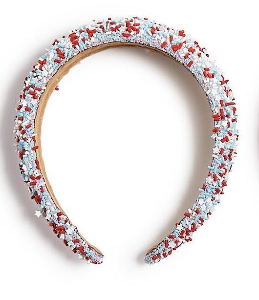 Turquoise Sprinkles Headband