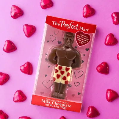 The Perfect Man Decorated Milk Chocolate (3.5 oz)