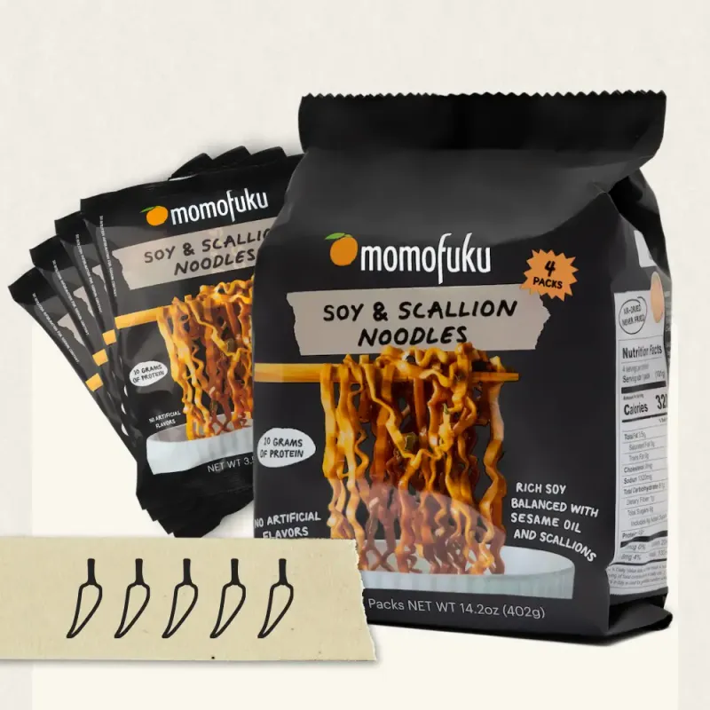 Soy &amp; Scallion Noodles | Instant Ramen