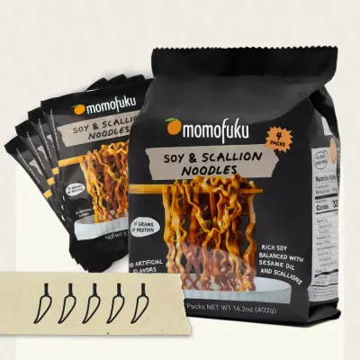 Soy &amp; Scallion Noodles | Instant Ramen