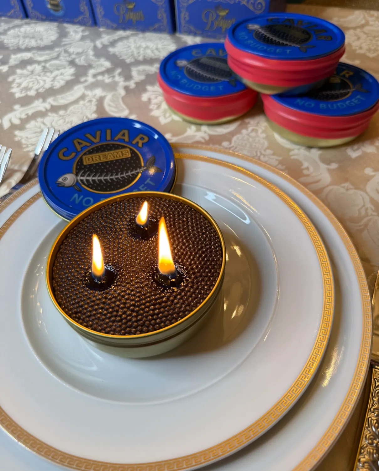 Caviar Dreams No Budget Candle