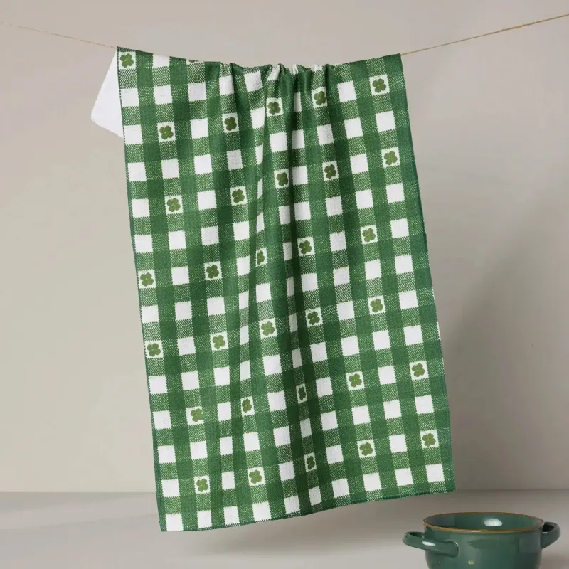 Fortunate Gingham Tea Towel