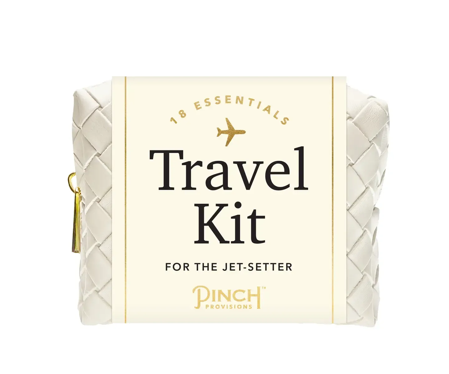 Woven Ivory Travel Kit