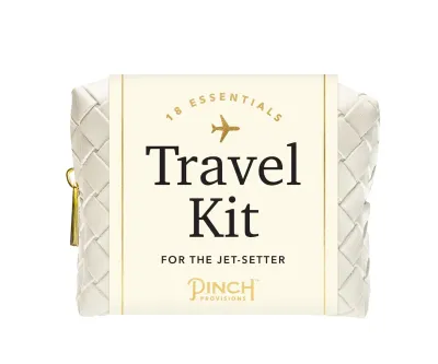 Woven Ivory Travel Kit