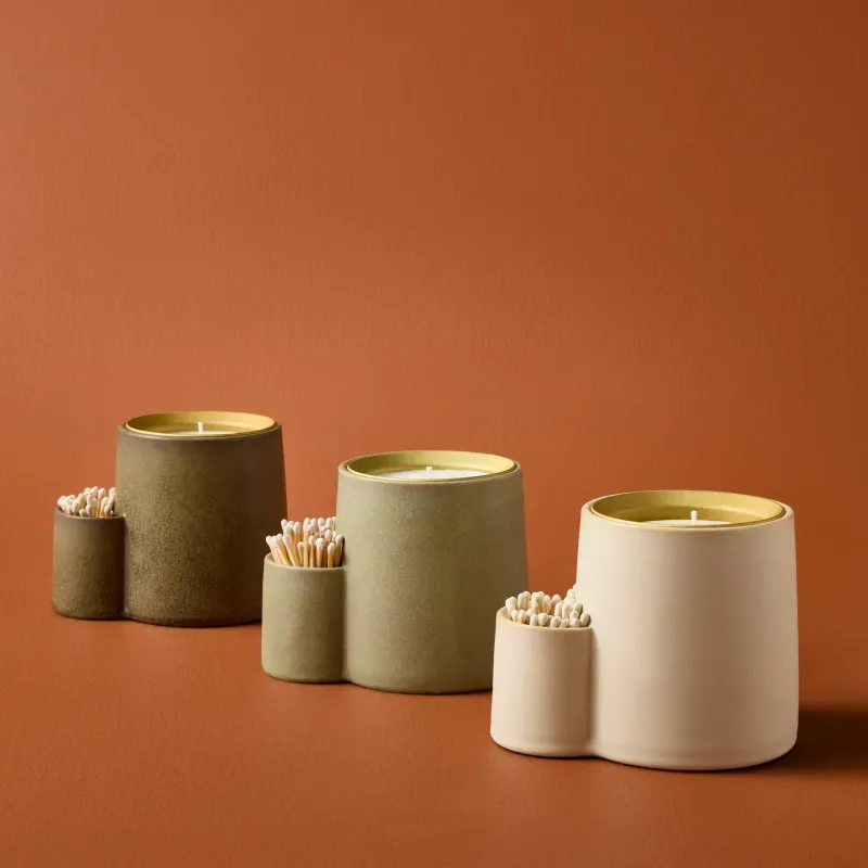 Ember Earth Candle + Planter -