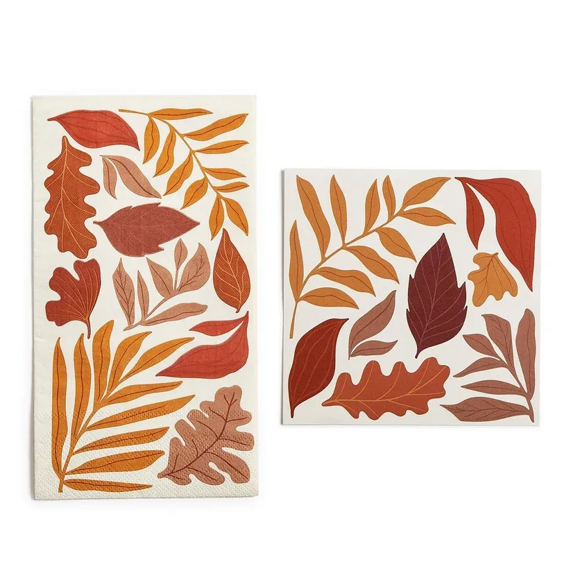 Falling Leaves Guest Towel