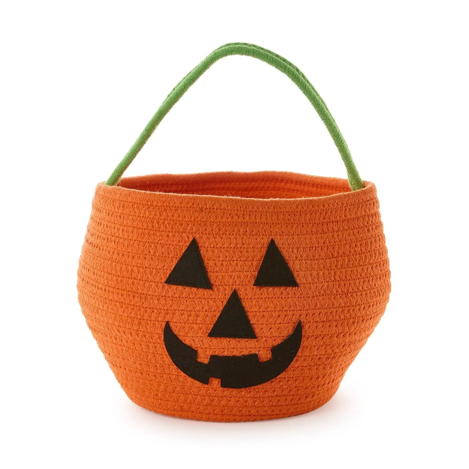 Halloween Cotton Rope Basket -, Style: Jack-o-Lantern