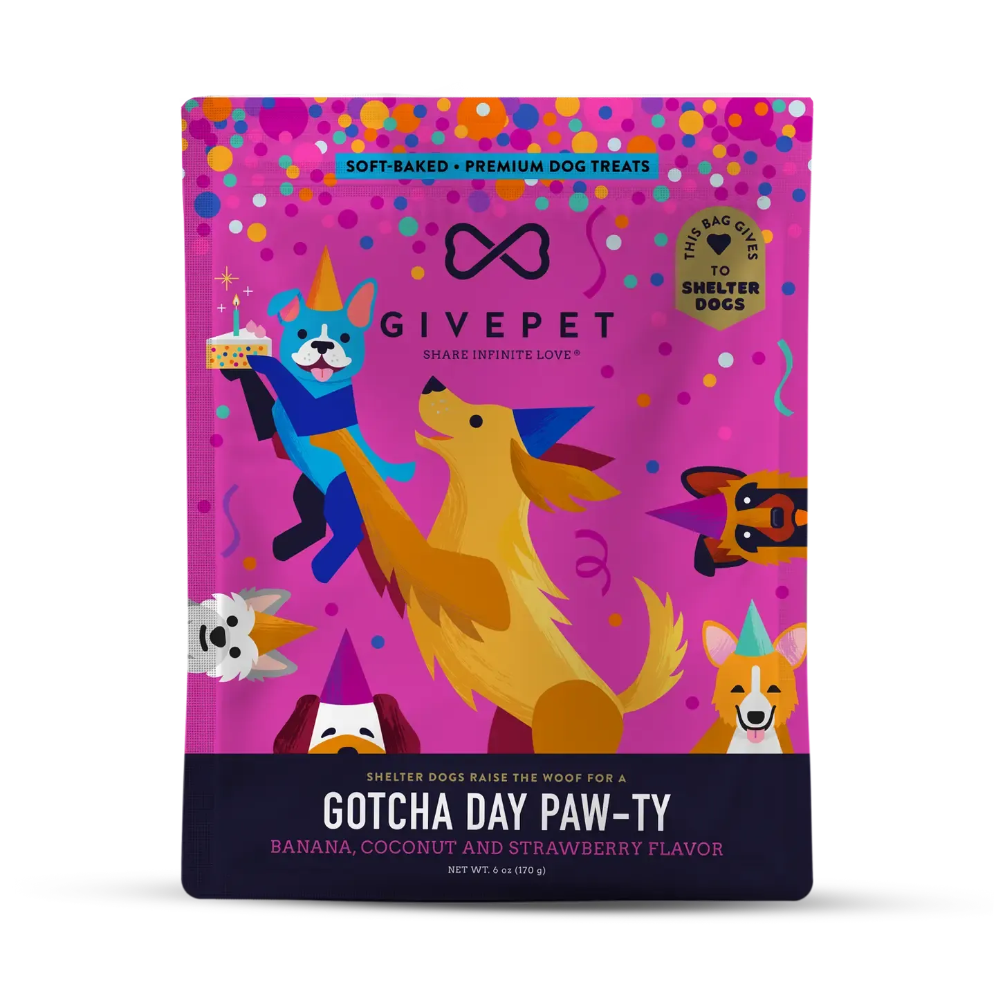 Gotcha Day Soft-Baked Dog Treats