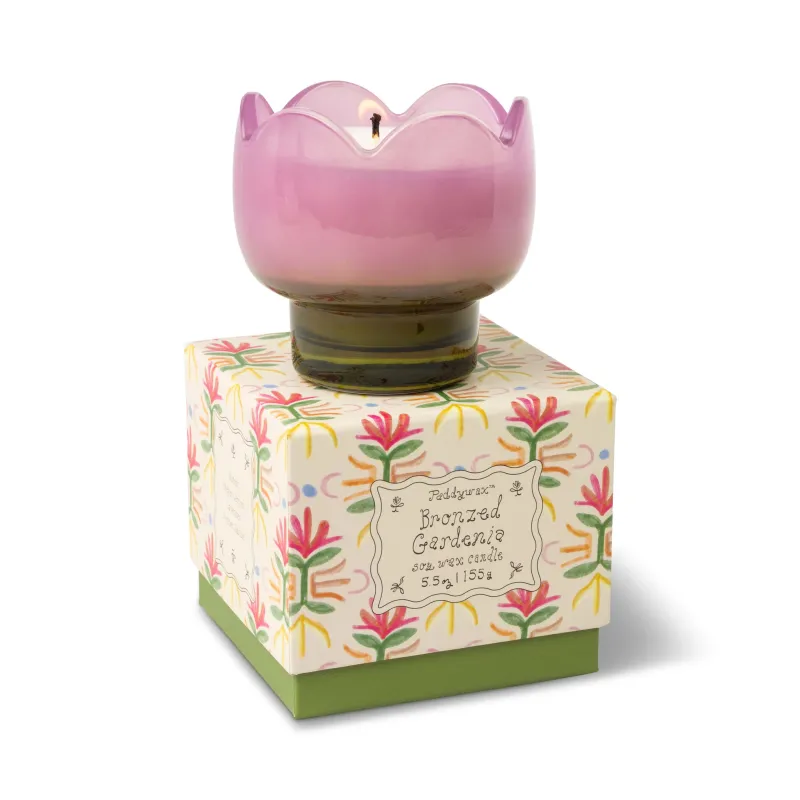 Tulip Glass 5.5oz Candle