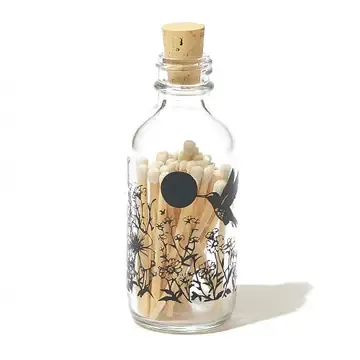 Mini Hummingbird Apothecary Match Bottle
