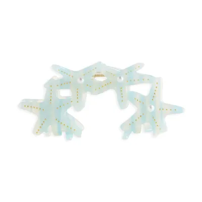 Pearl Starfish Claw Clip