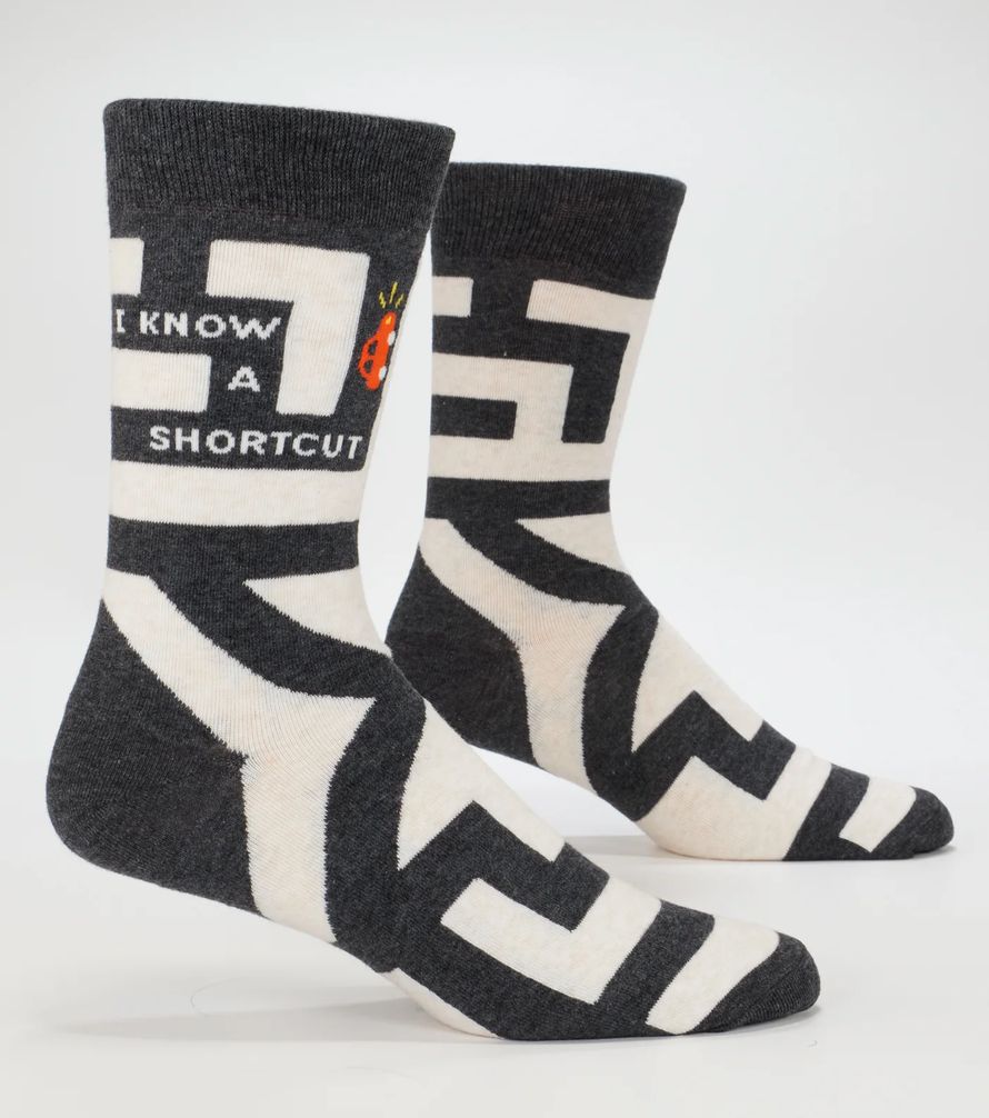 I Know a Shortcut Sock