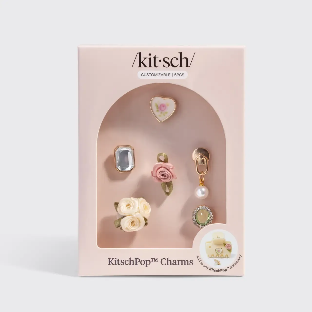 Kitschpop™️ Ivory Vintage Charms (S/6)