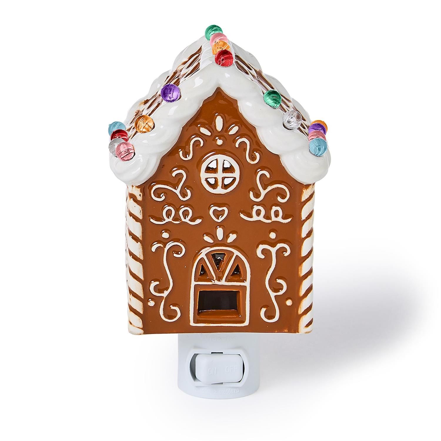 Gingerbread House Nightlight Decor