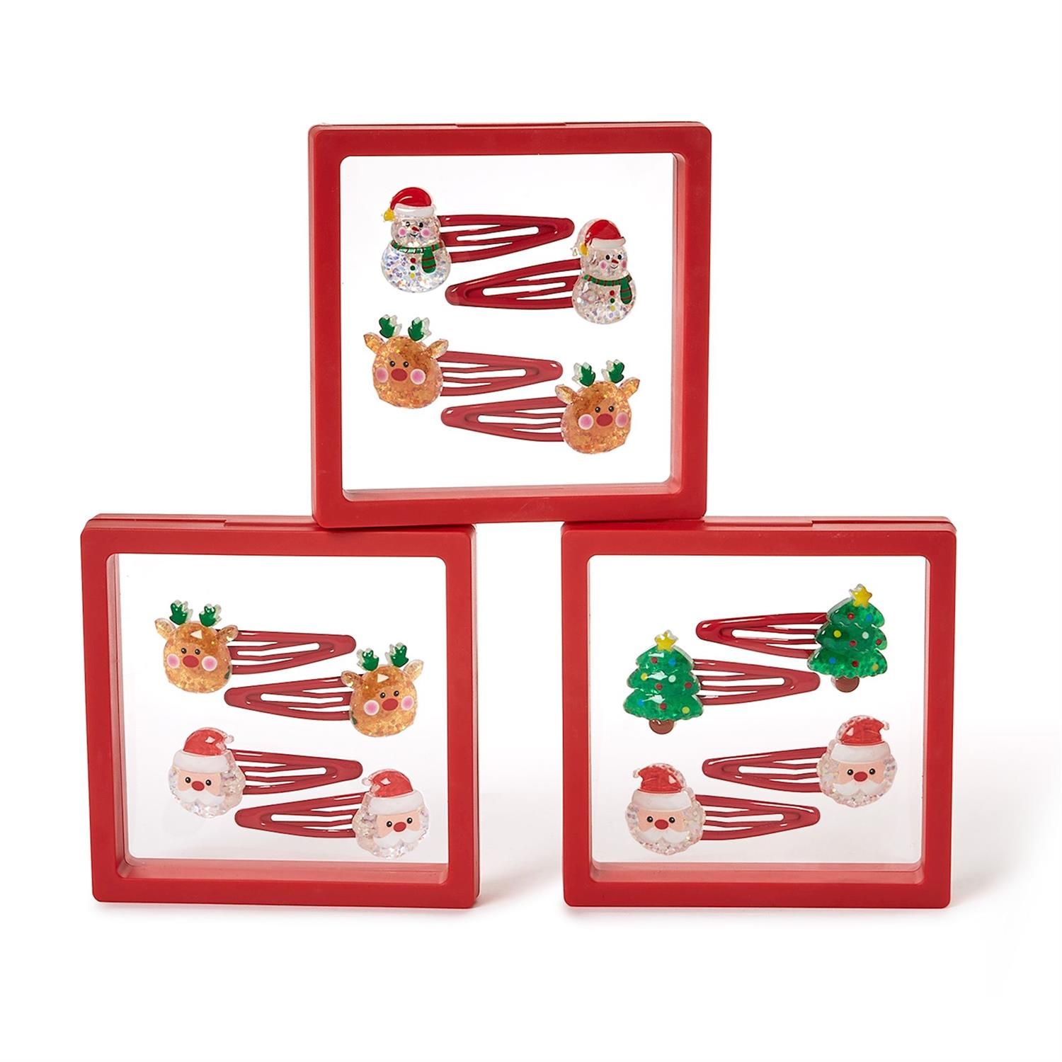 Christmas Hair Clips -