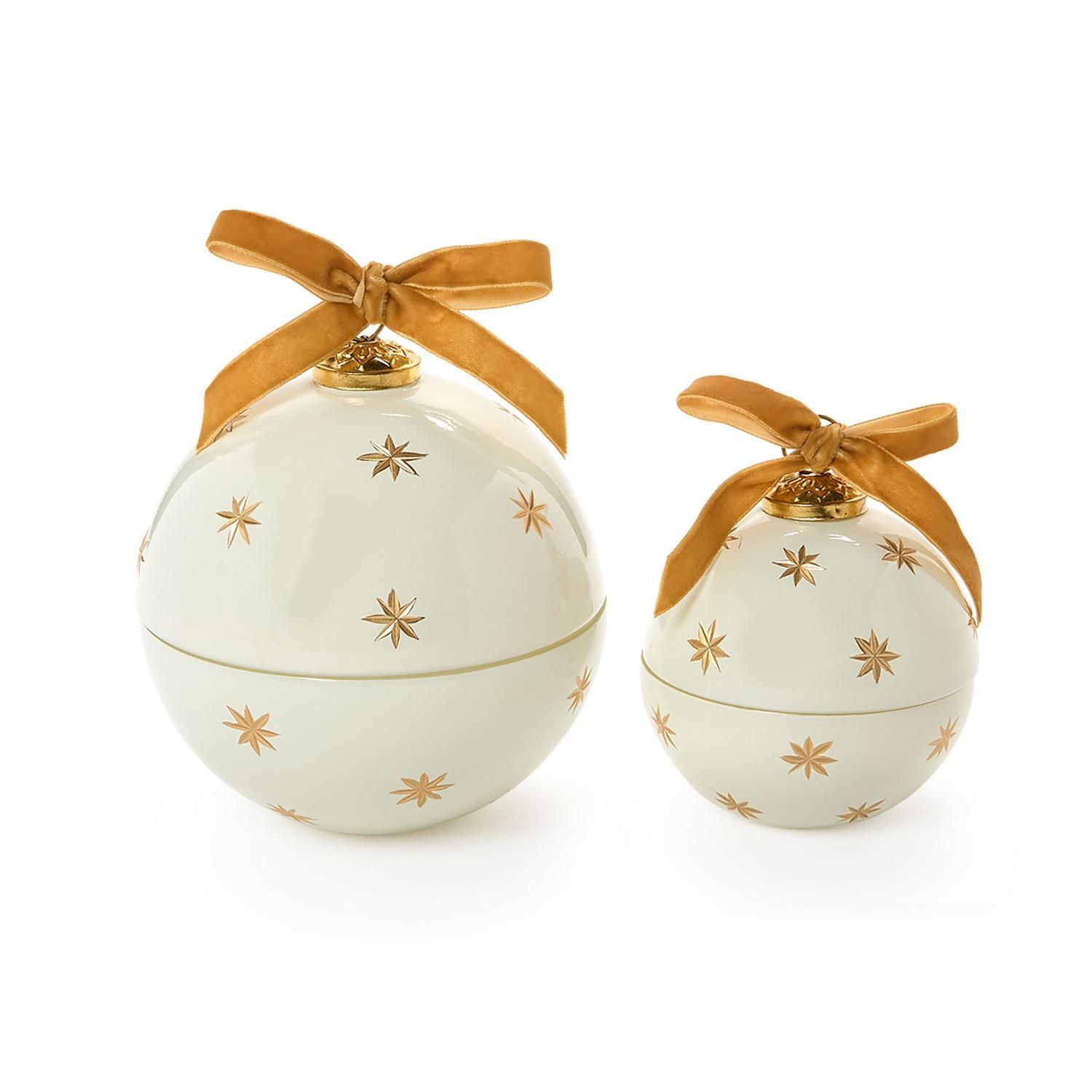 Star-Studded Ornament Candle w/ Sparkling Rosé Scent