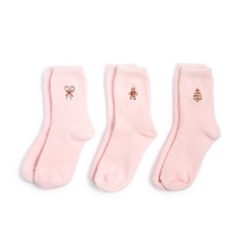 Cozy Christmas Plush Socks w/