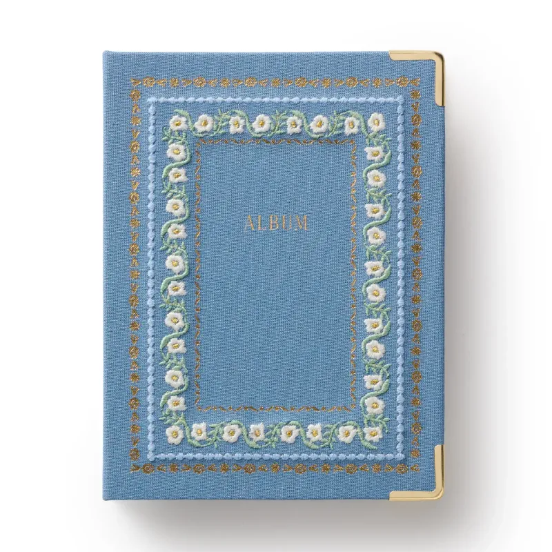 Delphine Embroidered Photo Album
