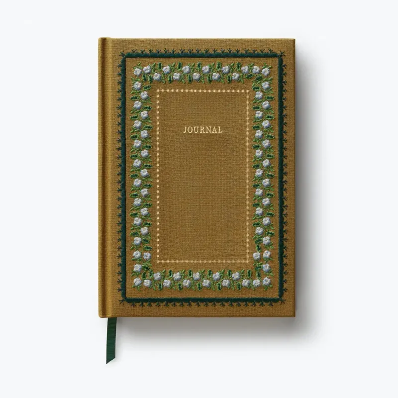 Portico Embroidered Journal
