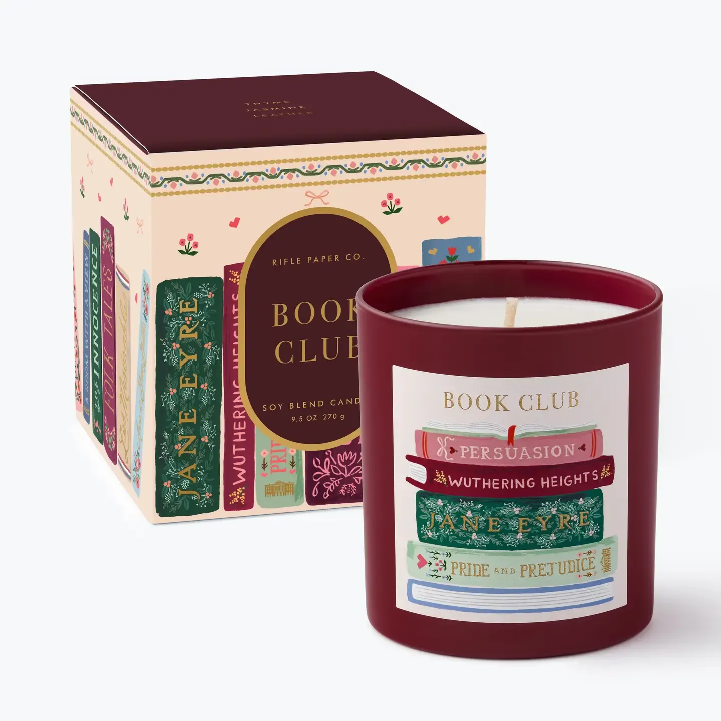 Book Club 9.5 oz Glass Candle