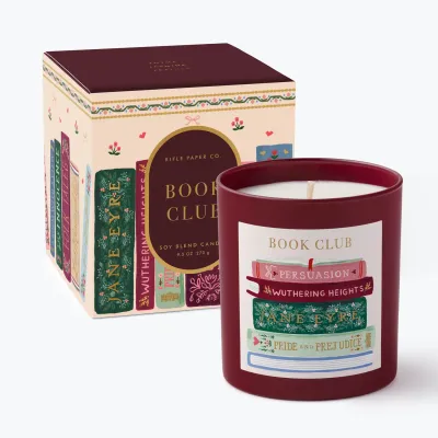 Book Club 9.5 oz Glass Candle