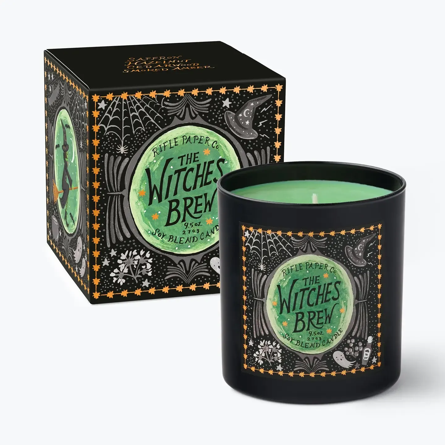 Witches Brew 9.5 oz Glass Candle