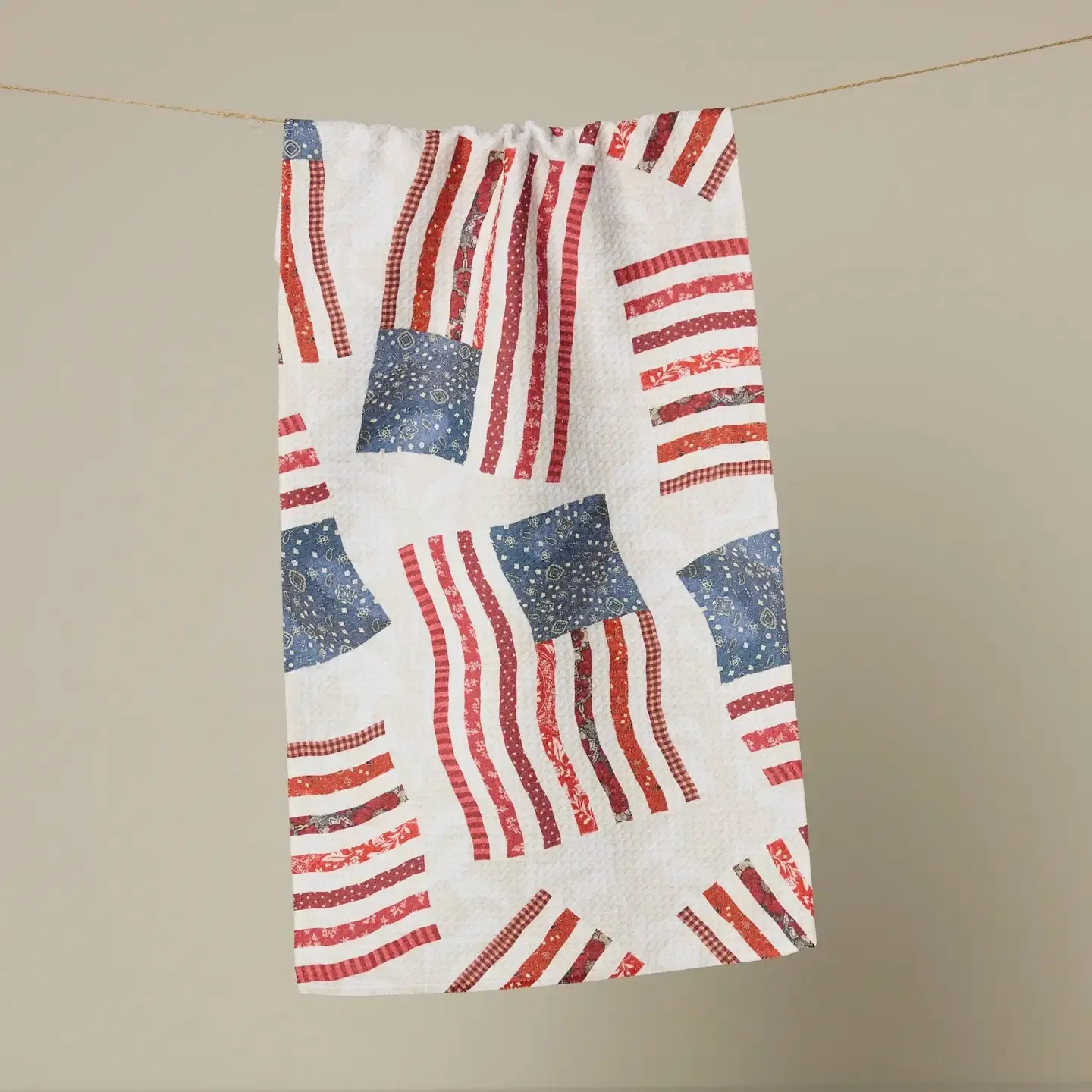Patchwork Pride Bar Towel