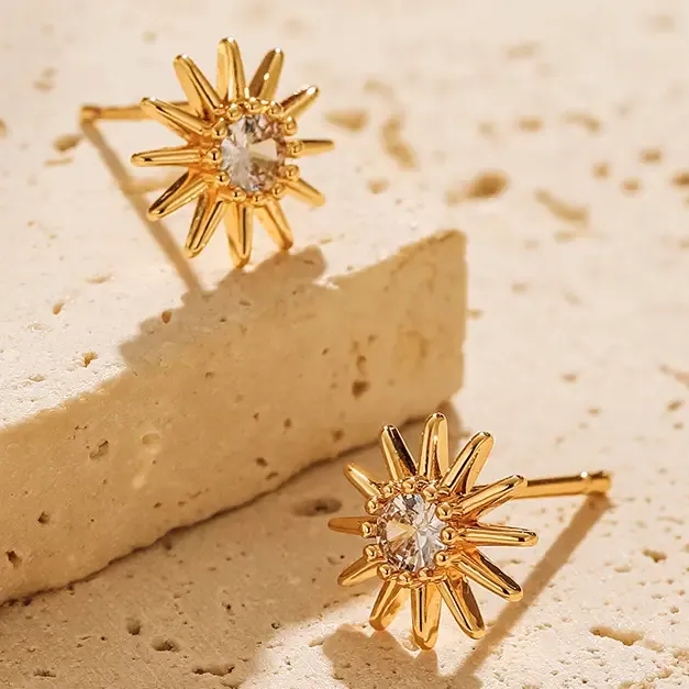 Paved Dainty Huggie Hoop Earrings (12 mm)