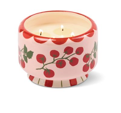 Adopo 24 oz Ceramic Tomato Vine Candle