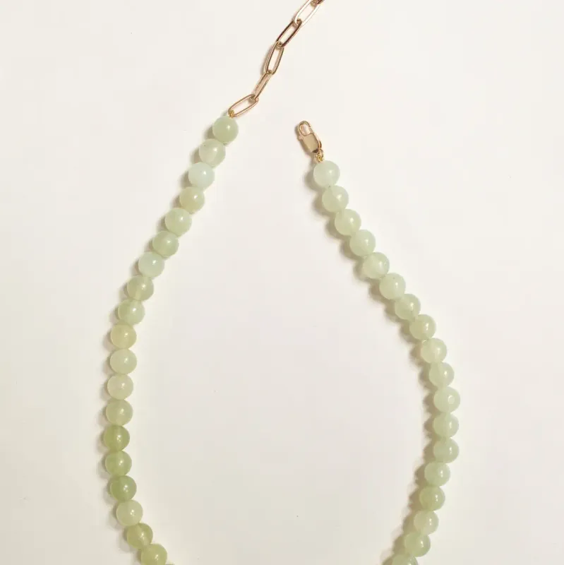 Petite Paloma Jade Necklace -