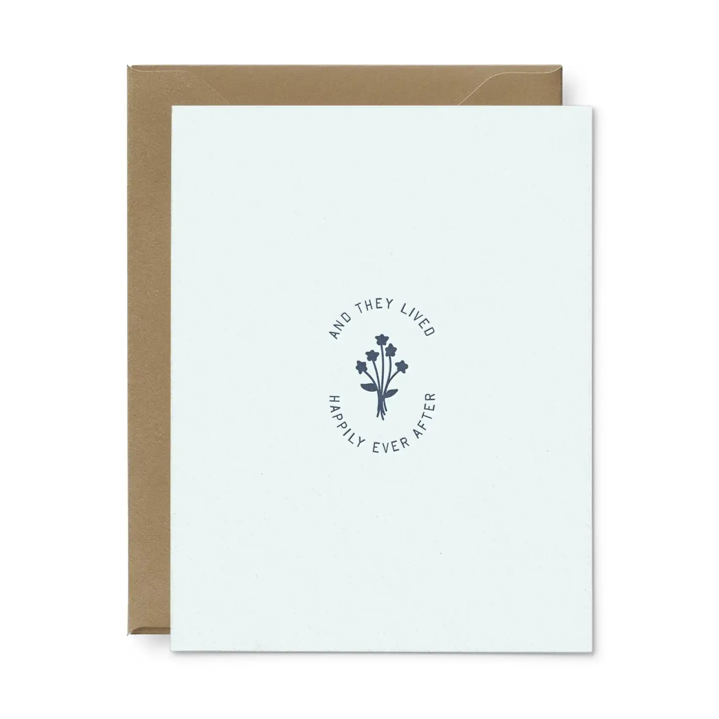 Happily Ever After Wedding Card