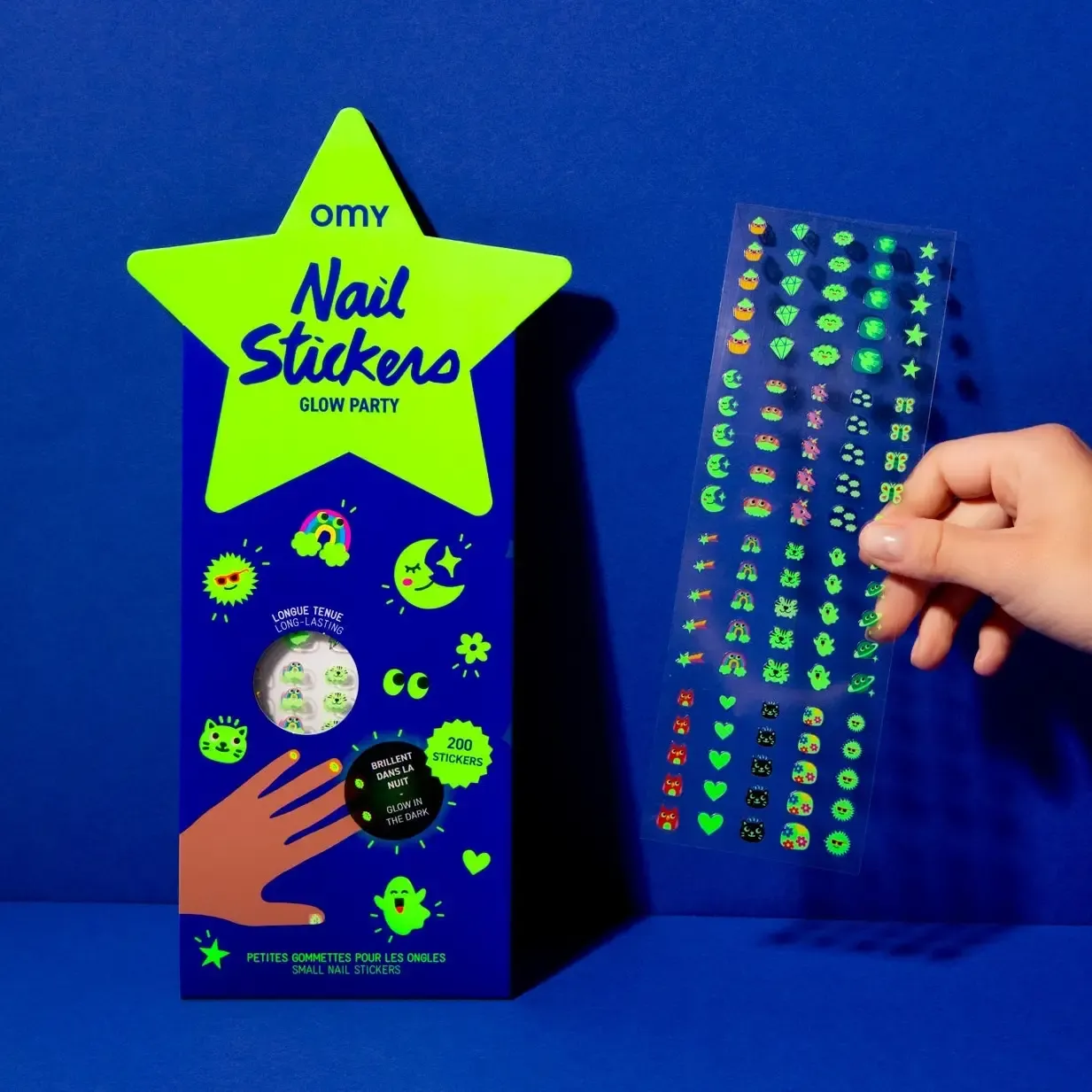 Nail Stickers - Glow in the Dark