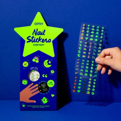 Nail Stickers - Glow in the Dark