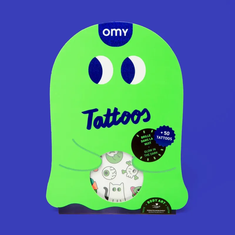 Temporary Tatoos - Glow in the Dark