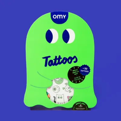 Temporary Tatoos - Glow in the Dark