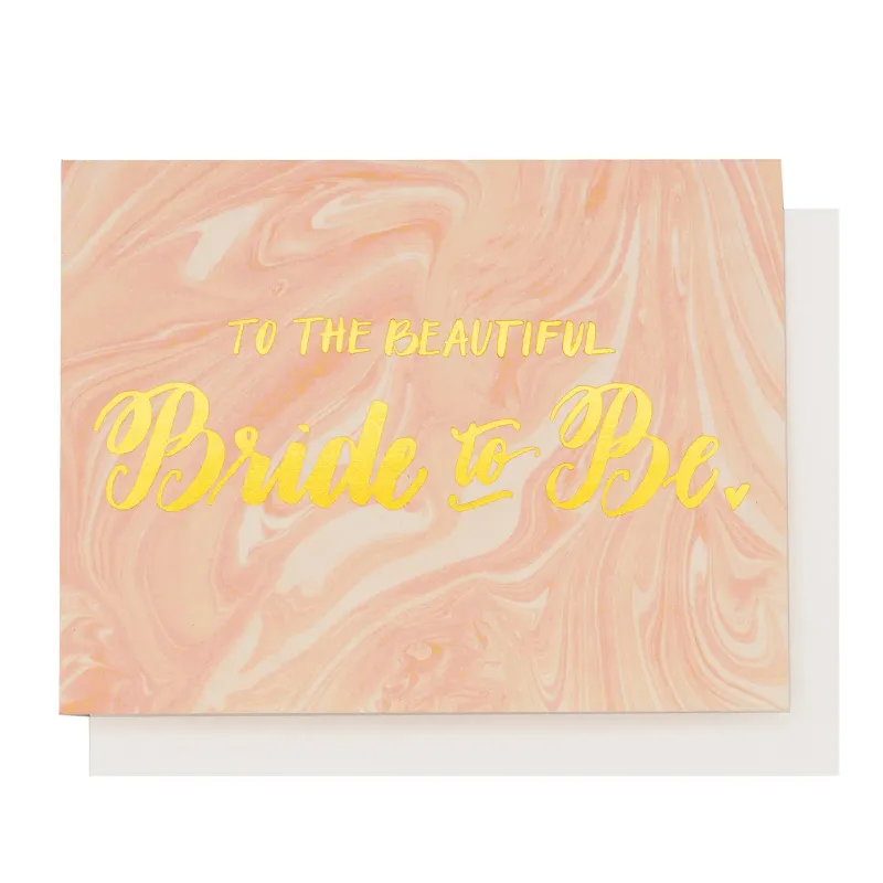 Bride To Be Wedding Card