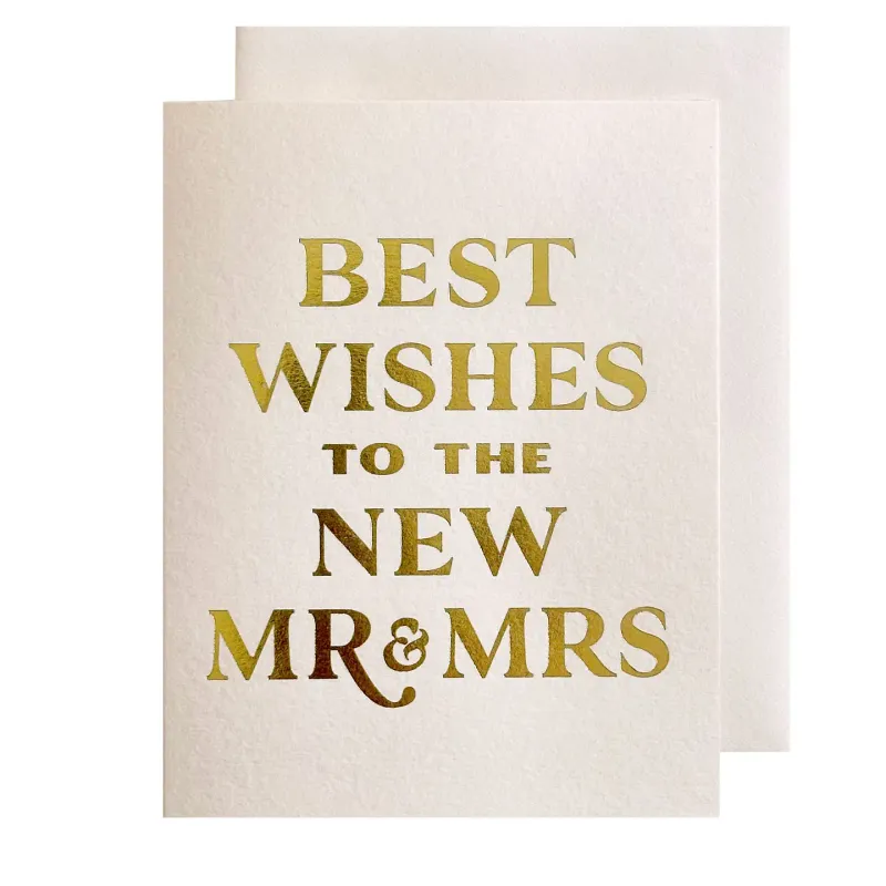 Best Wishes Wedding Card