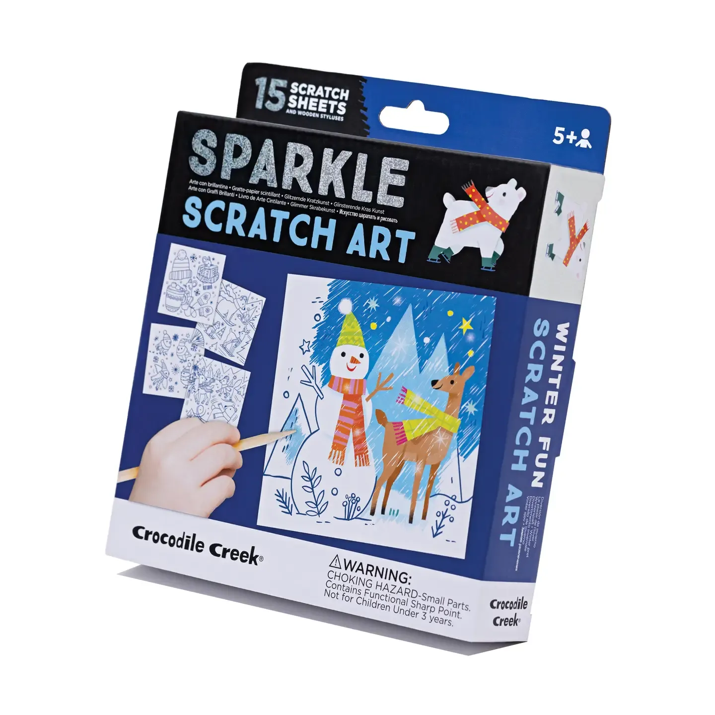 Winter Fun Scratch Art