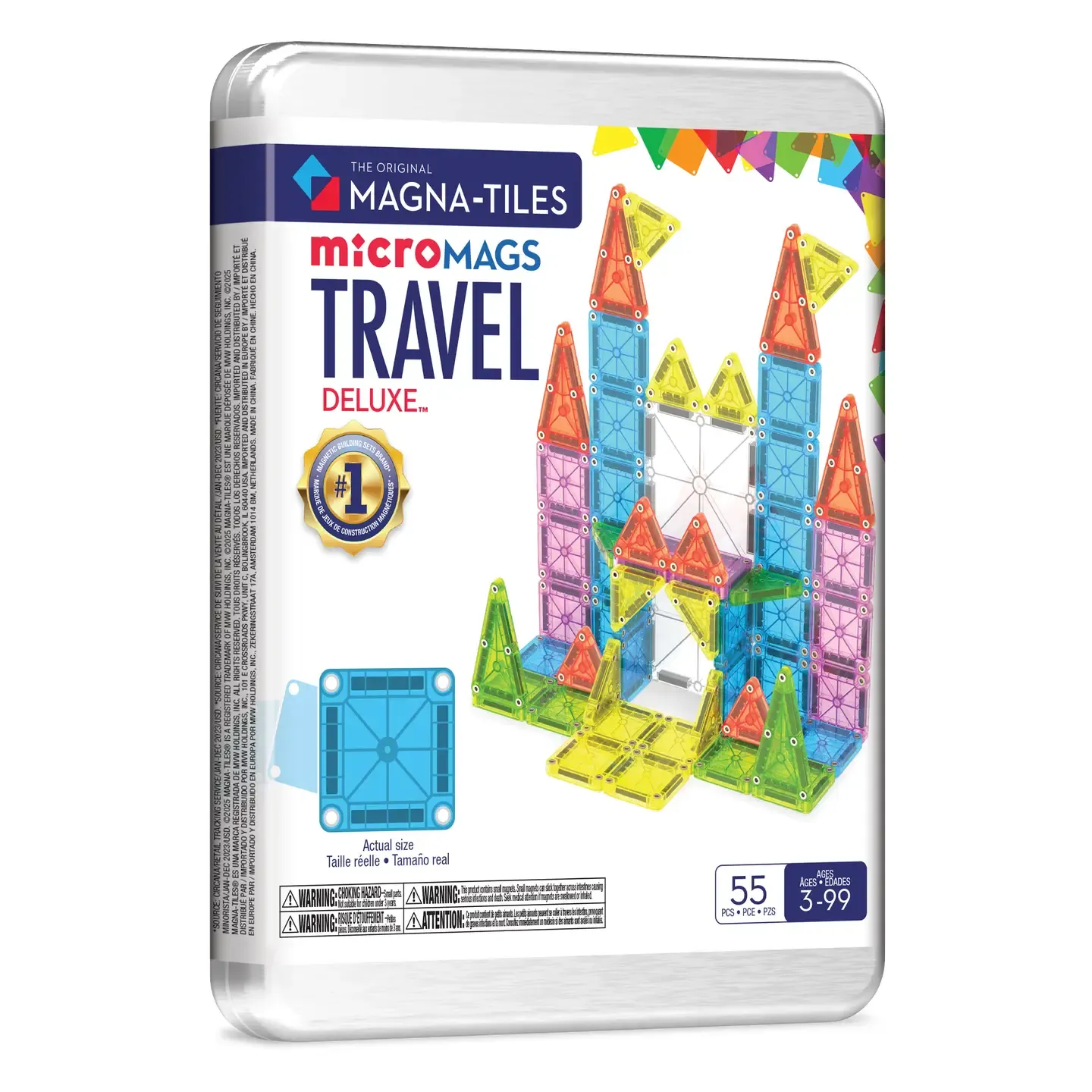 Magna-Tiles  55-Piece Travel Set