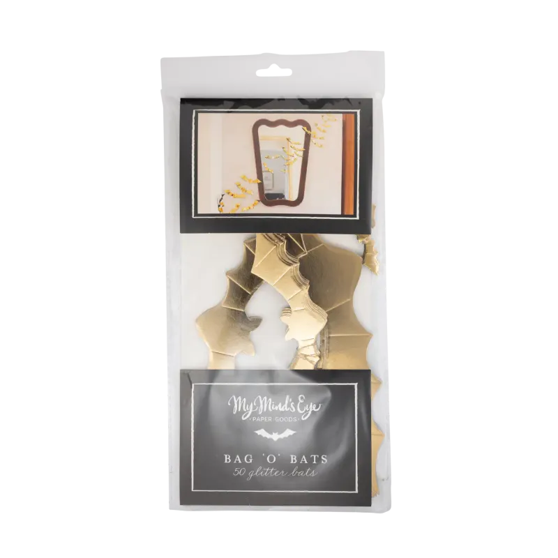 Gold Wall Decor Bats