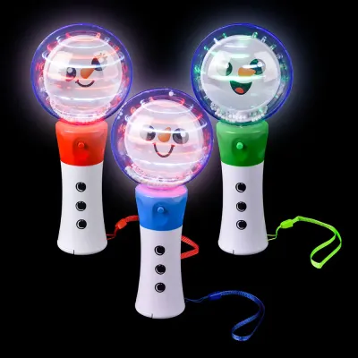Light-Up Snowman Magic Ball Wand