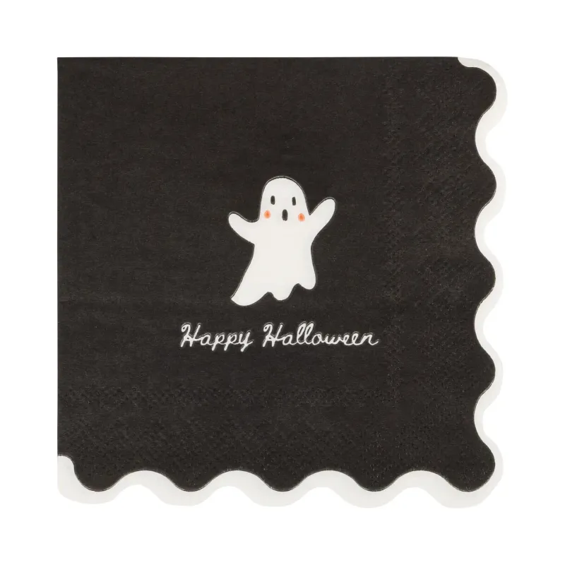 Booquette Ghost Cocktail Napkin