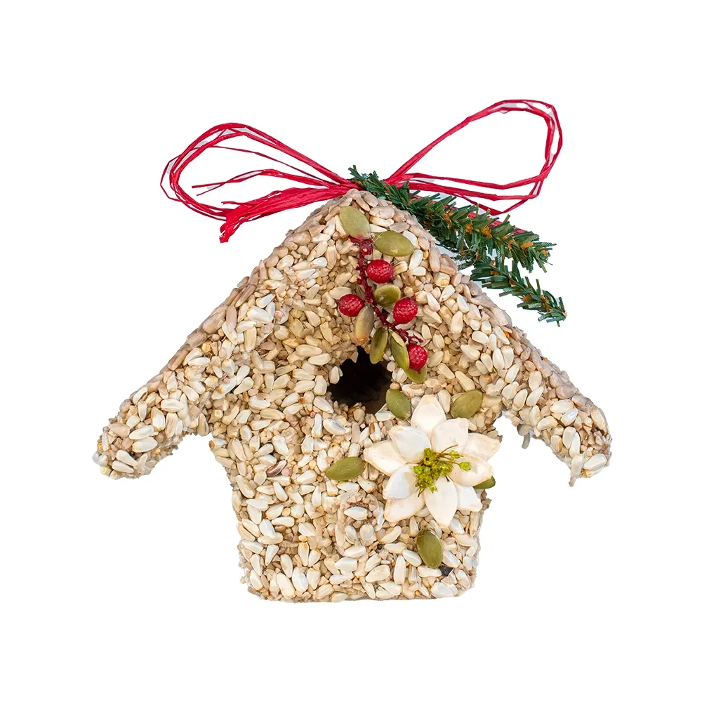 Poinsettia Birdie Cottage -, Style: Design A