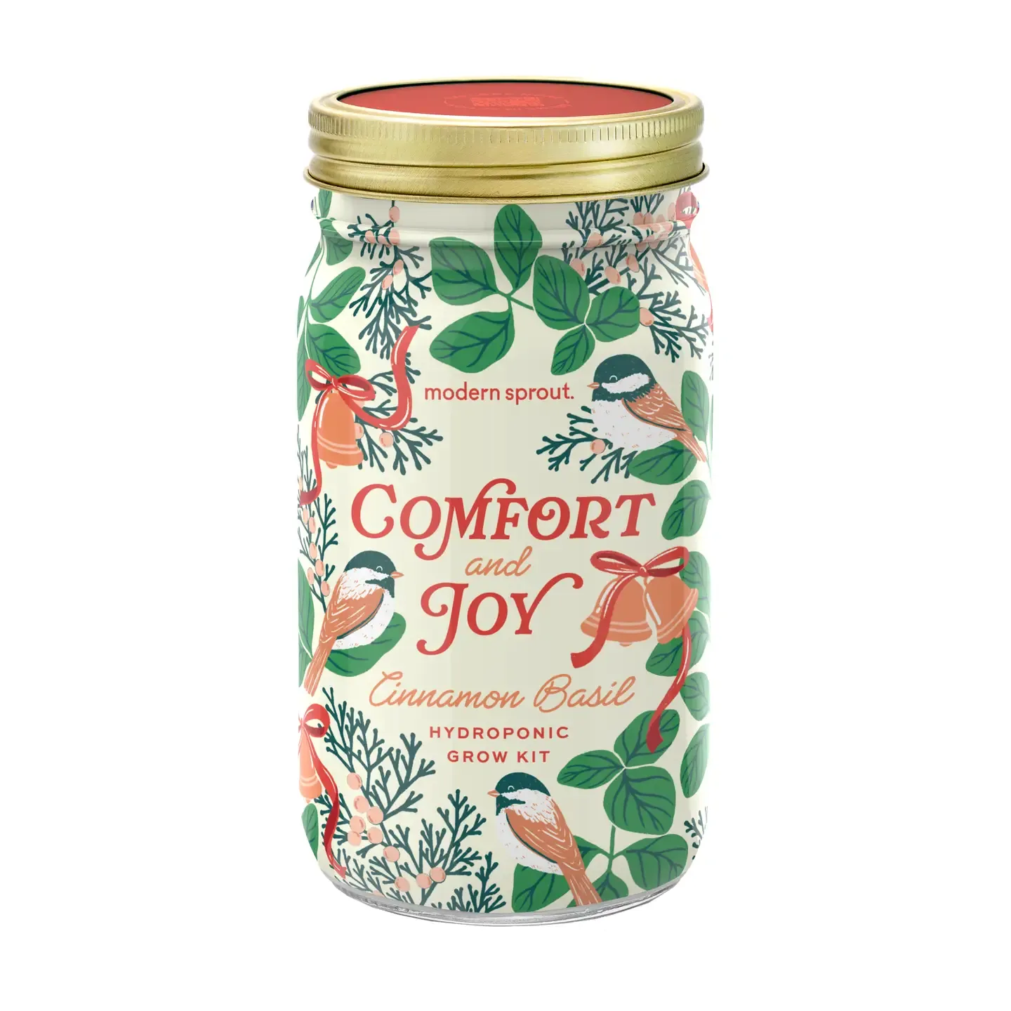 Holiday Herb Garden Jar -, Style: Comfort &amp; Joy