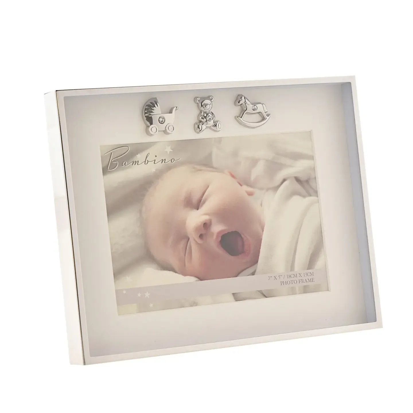 Bambino Thin Silver Plated Frame (5x7)
