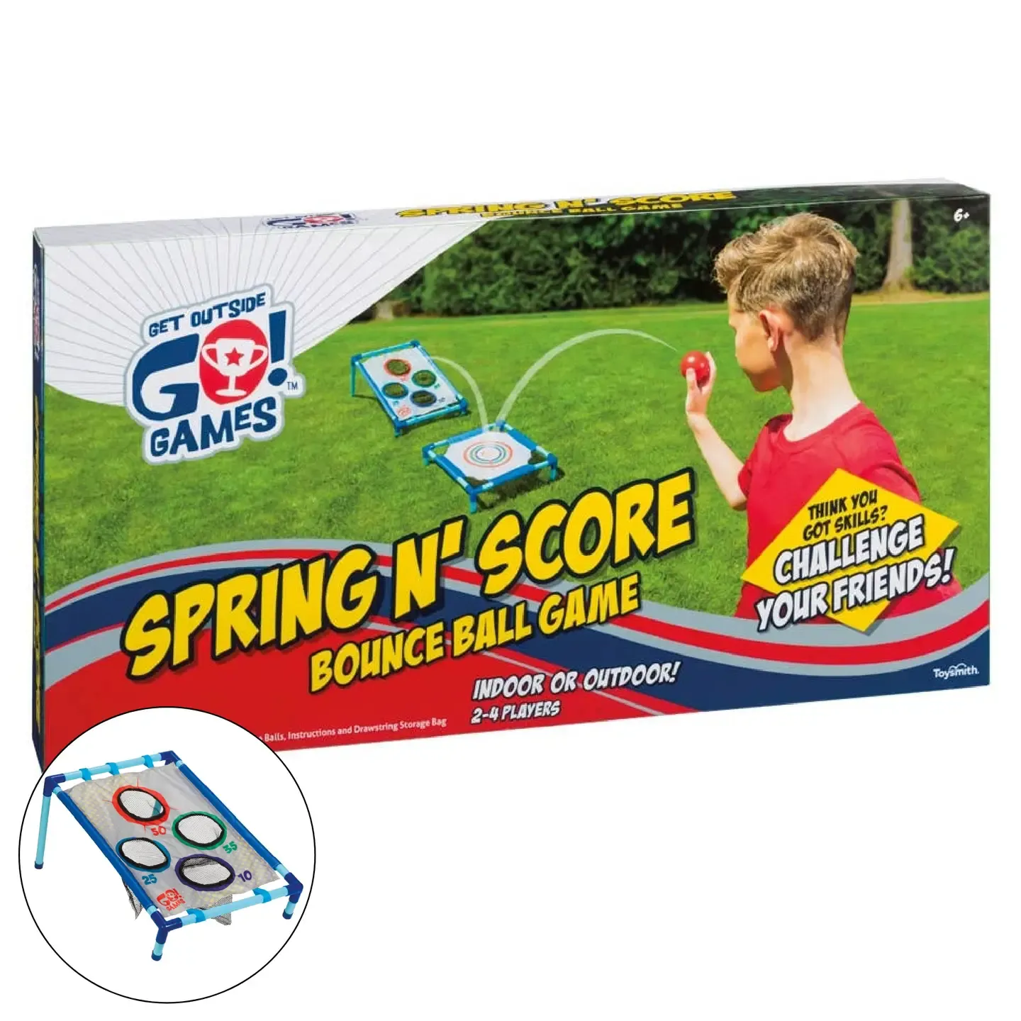 Get Outside Go!™ Spring N' Score Bounce Ball Game