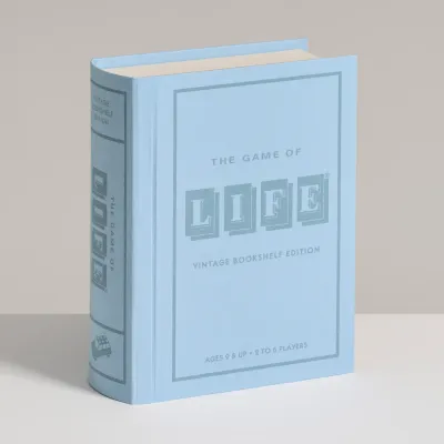 The Game of Life Vintage Bookshelf Edition
