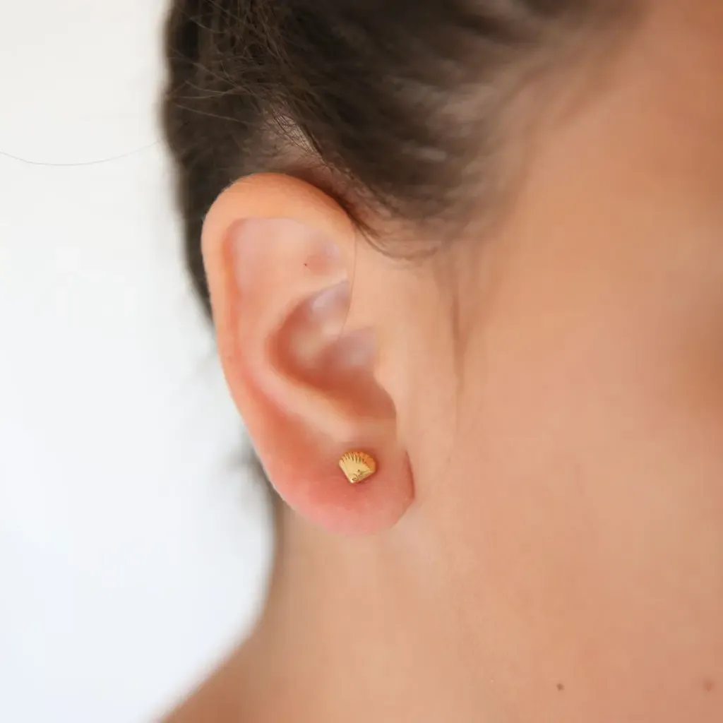Seashell Stud Earring