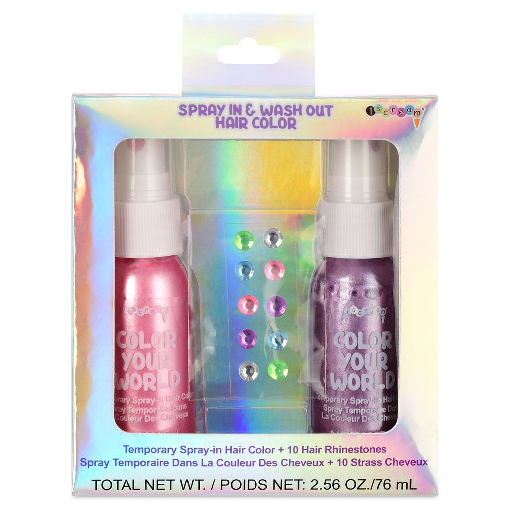 Sparkle Hair Color &amp; Rhinestones