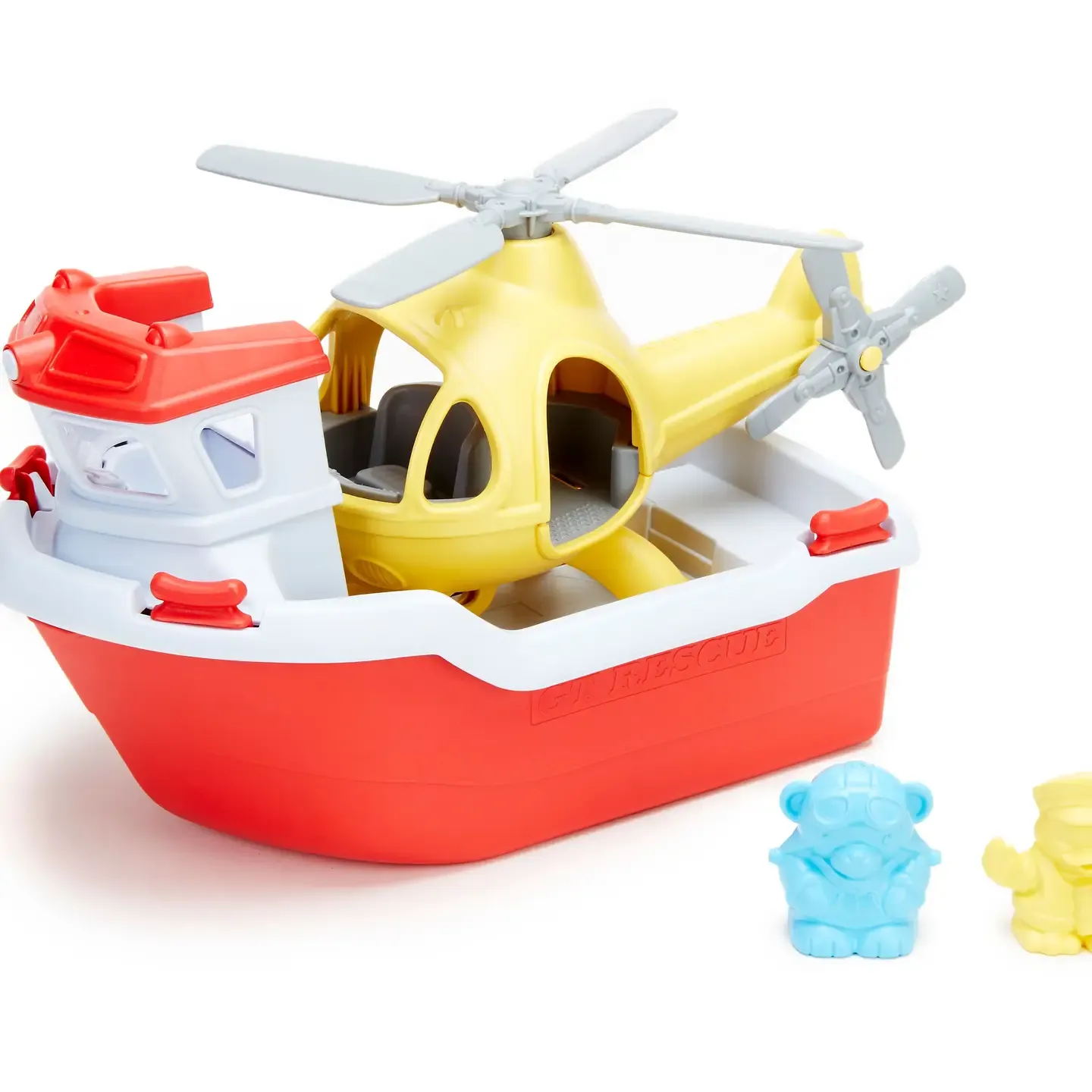 Rescue Boat &amp; Helicopter